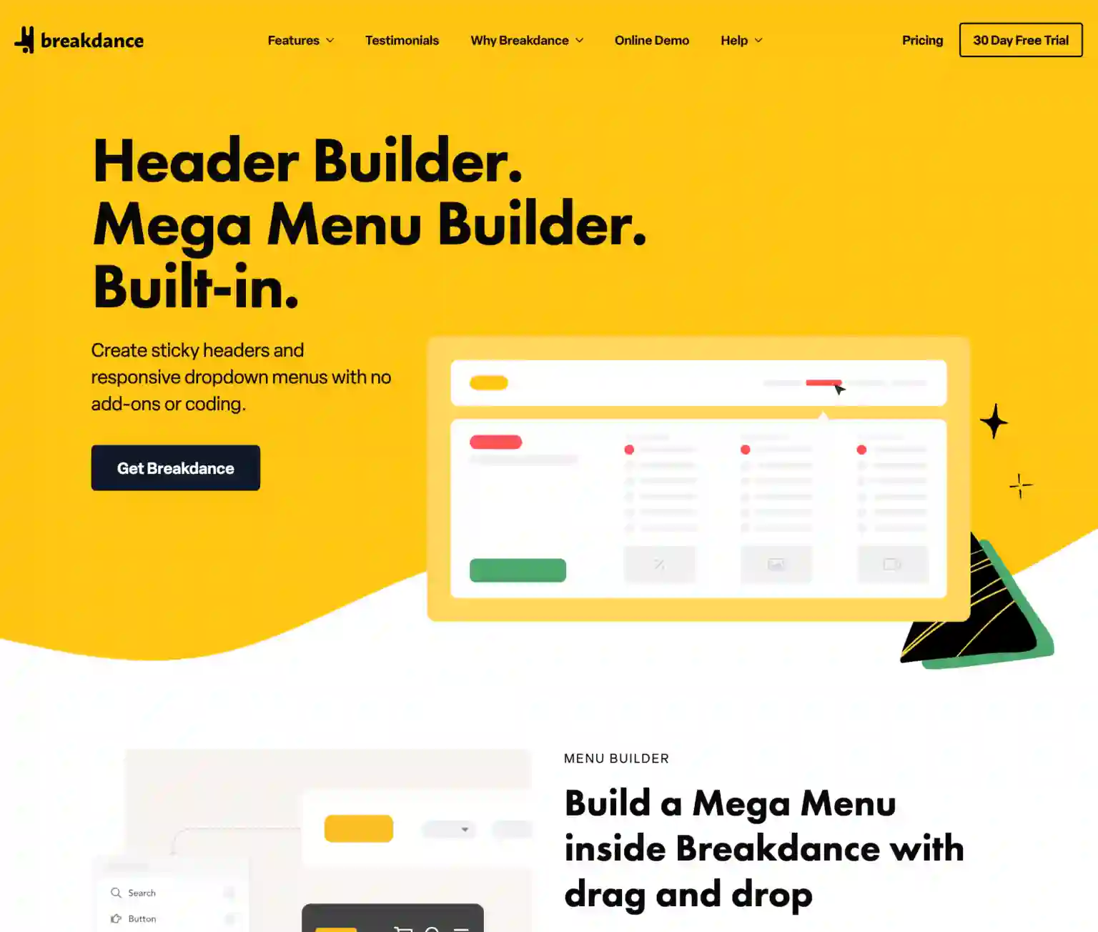 breakdance builder profesyonel wordpress site tasarımı